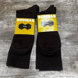 BOMBAS Lightweight Calf/Crew Socks Size XL Bundle NWT